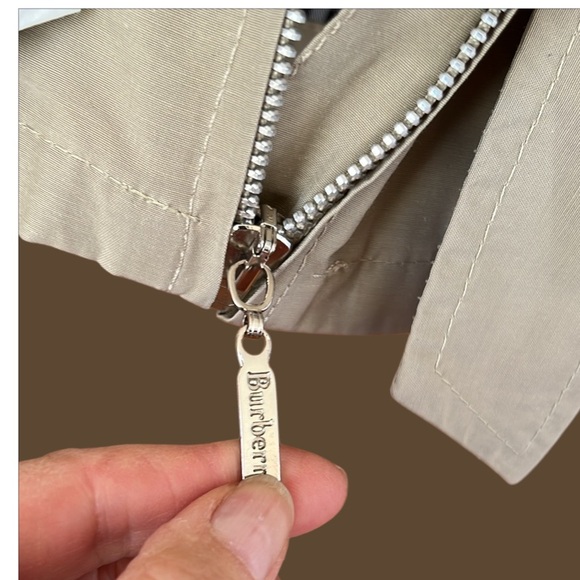 Burberry Lightweight Khaki Jacket Safari Style - Picture 7 of 13